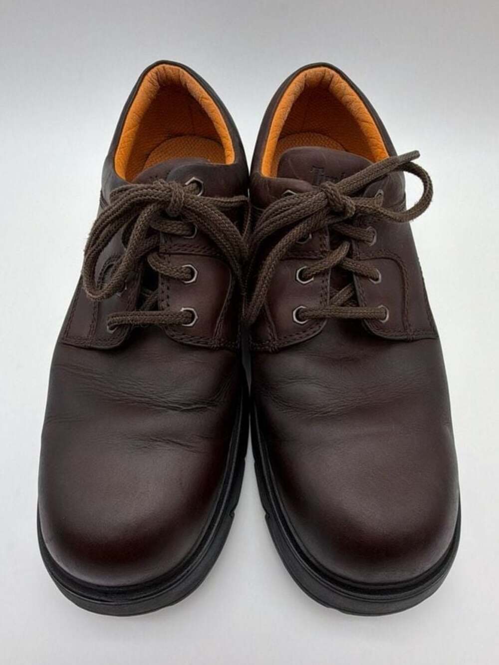 Timberland Brown Leather Lace Up Shoes